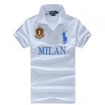 high neck t-shirt wholesale polo ralph lauren hommes 2013 italy cotton pl2205 milan white